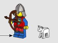 LEGO 10305 Rycerka z owcą cas564, 31120, 21325, 71037, 71038
