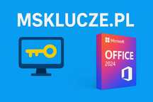 Klucz Microsoft Office 2024 | 365 | 2021 | 2019 Professional Plus 24/7