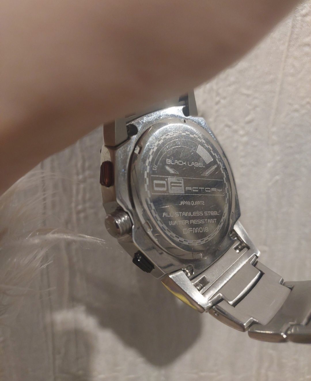 Мужские часы D.Factory с хронографом из нержавеющей стали