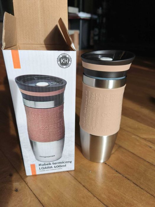 Kubek termiczny termos Loara cappucino 400 ml KönigHOFFER