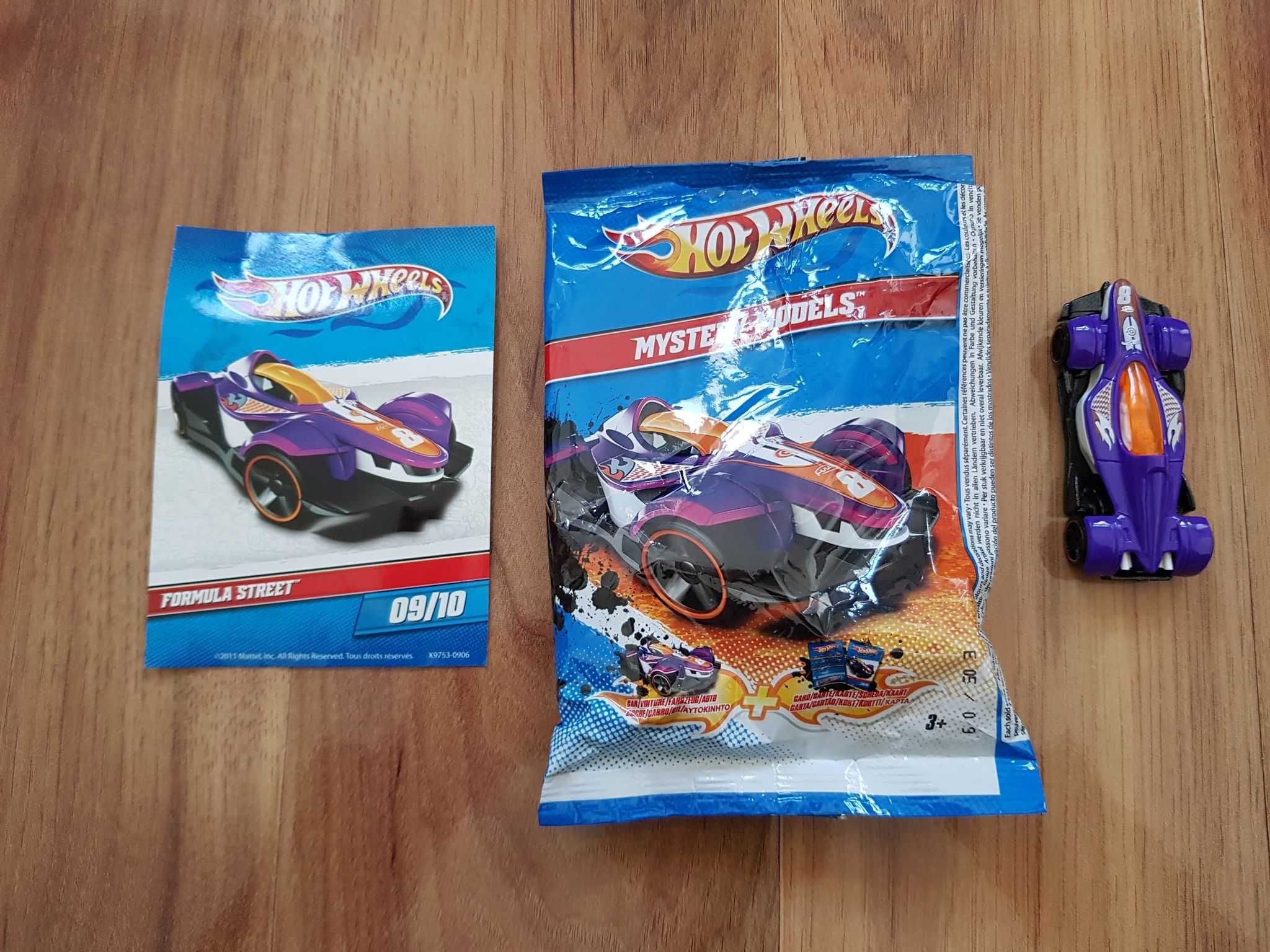 Autko Hot Wheels Mystery Models 2012 Formula Street Mattel saszetka