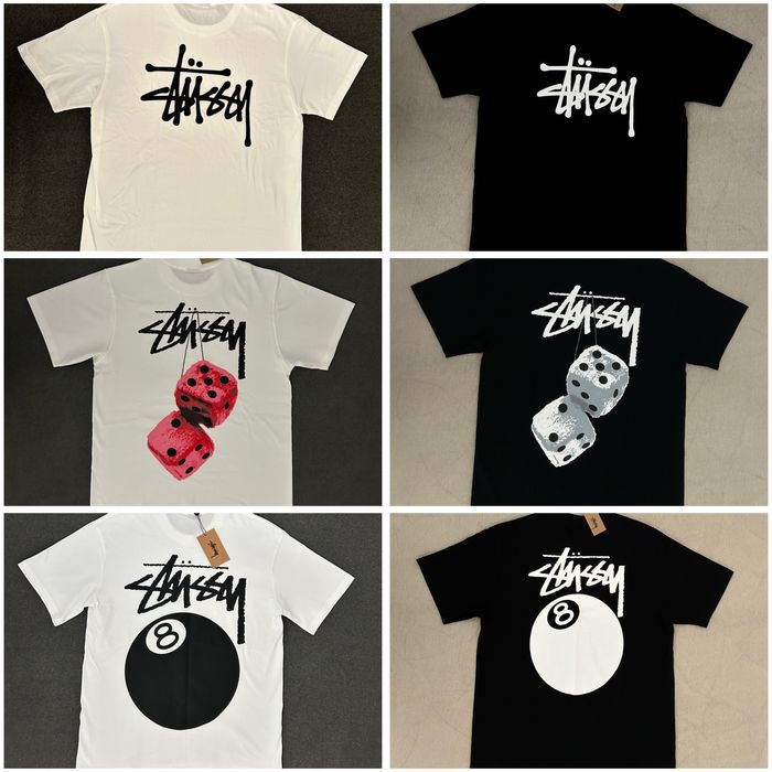 Koszulka Stussy T-shirt | Bluzka Stussy Tee Stussy Dice | Stussy 8Ball