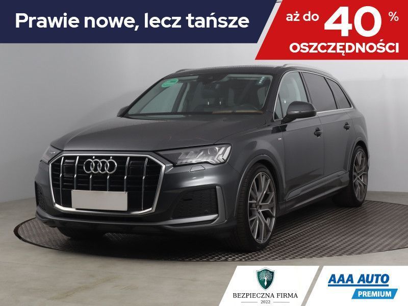 Audi Q7 45 TDI S-Line , Salon Polska, Serwis ASO, 231 KM, Automat, Skóra,