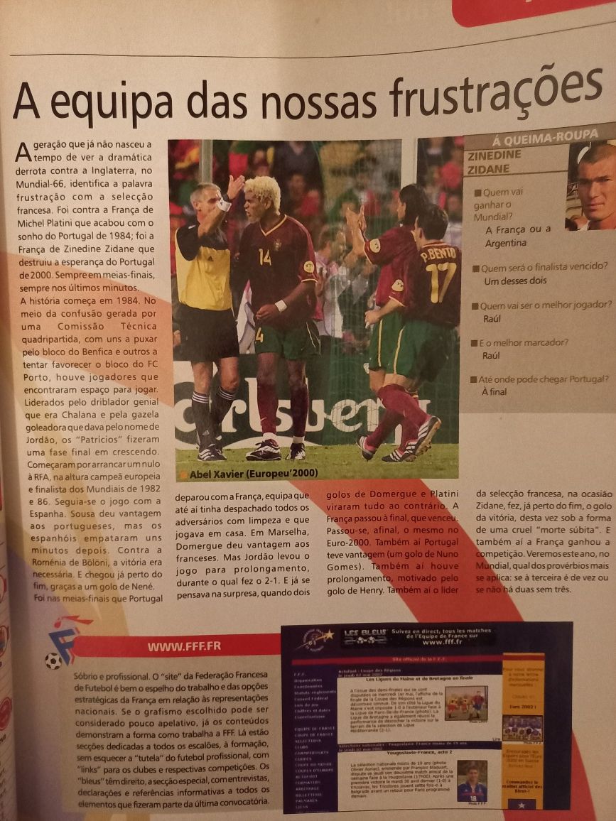 Revista Record com muitos anos