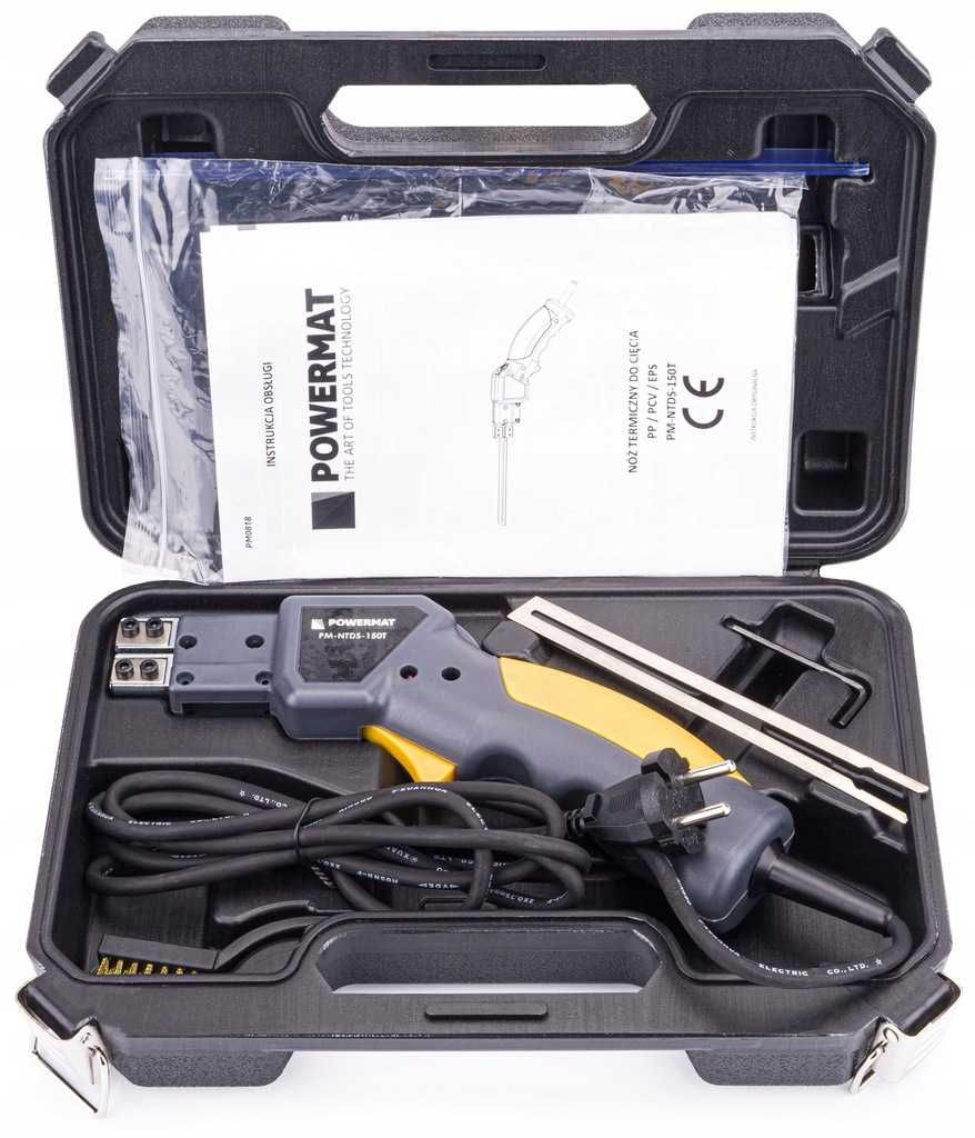 Nóż TERMICZNY do cięcia styropianu PVC PP 150W
