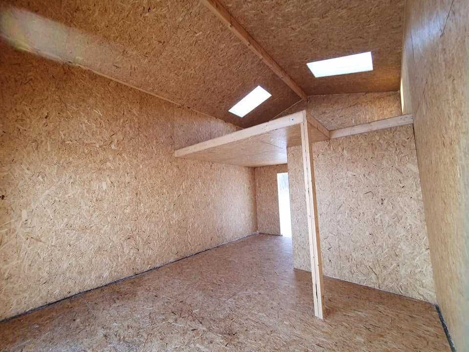 Panele SIP drewno C24 dom 35m2 z antresolą bez pozwolenia MTB ONE PLUS