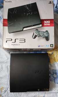 Play station 3 slim 320 gb + 2 геймпади