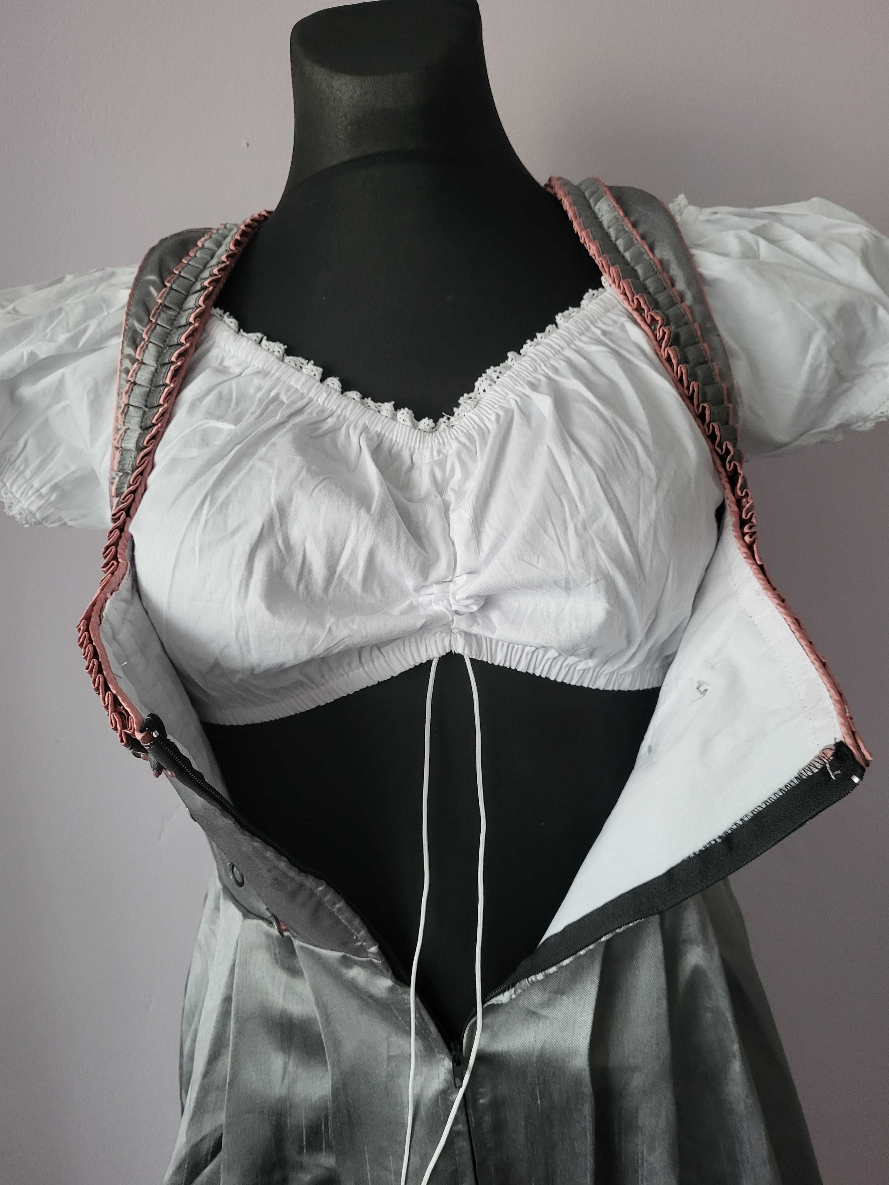 Dirndl sukienka bawarska 36-38 bawarka strój kostium