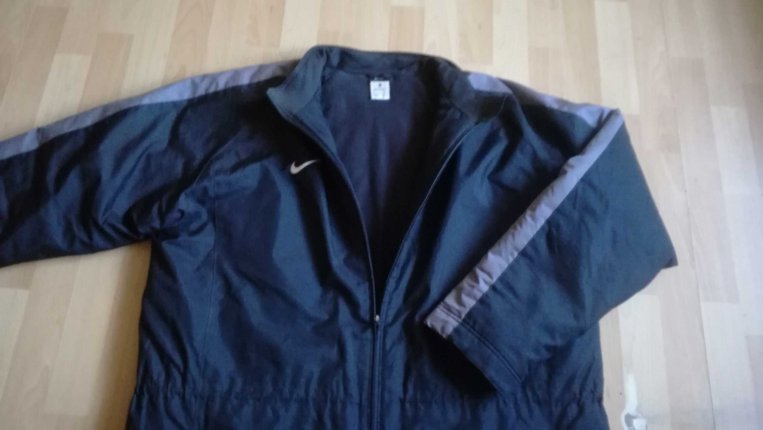 Męska zimowa długa kurtka NIKE TEAM JACKET r.XL stan bardzo dobry