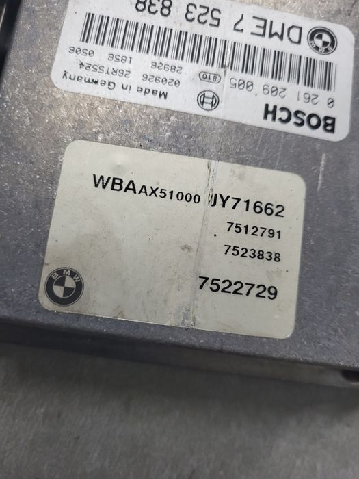 Sterownik silnika komputer BMW E46 2.0 318i N46 N42 2.0 b Valvetronic