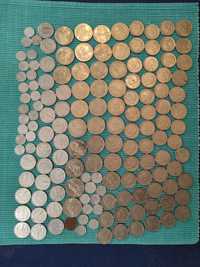 Stare monety z PRL-U sprzedam zestaw 150 sztuk