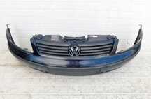 VW PASSAT B5 1.9 TDI ZDERZAK PRZÓD PRZEDNI KOMPLETNY CZARNY PRZEDLIFT GRILL