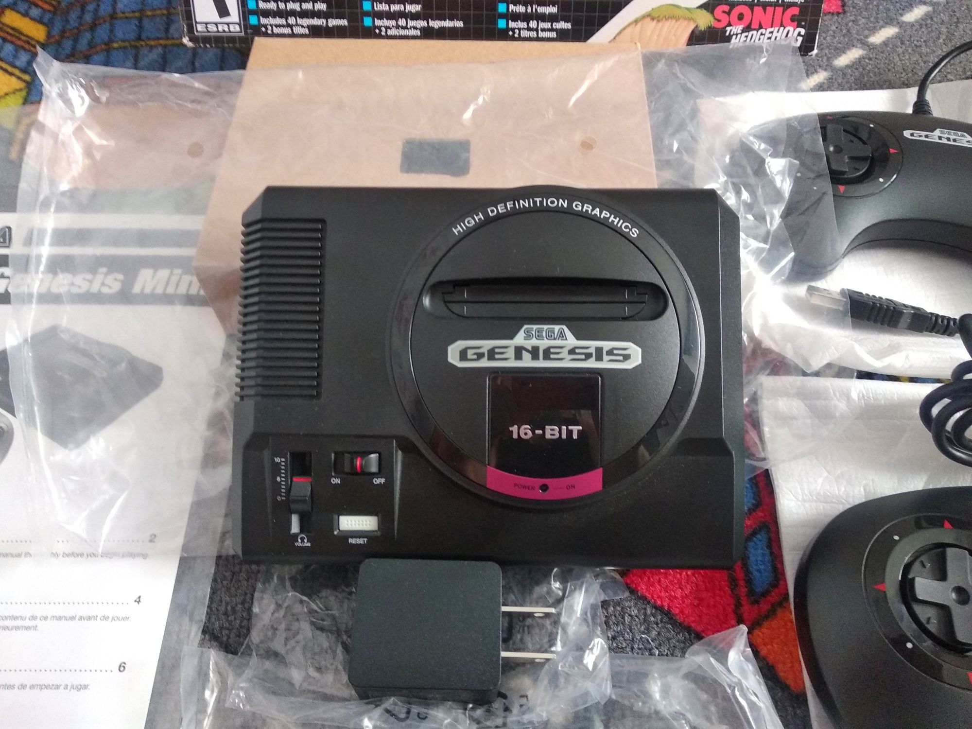 Sega genesis mini mega drive