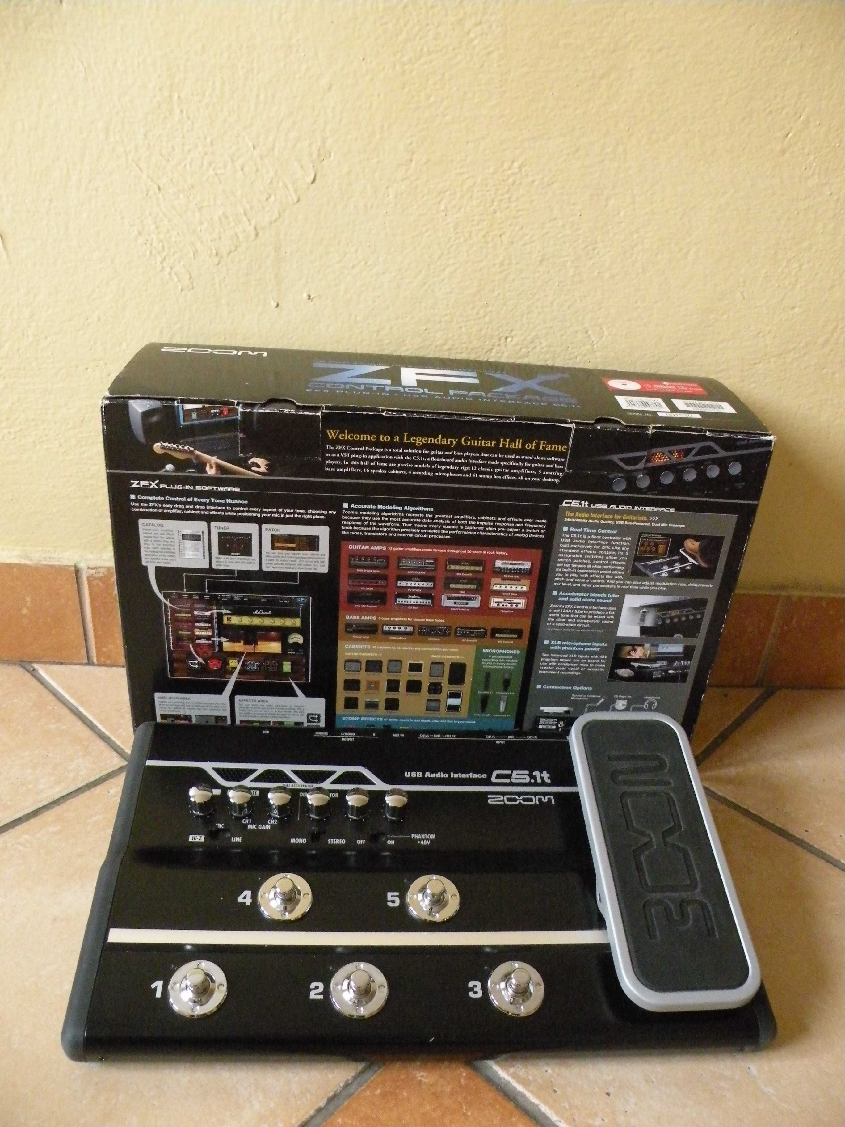 Przetwornik Interfejs do nagrywania Riffów gitar ZOOM C5.1t ZFX