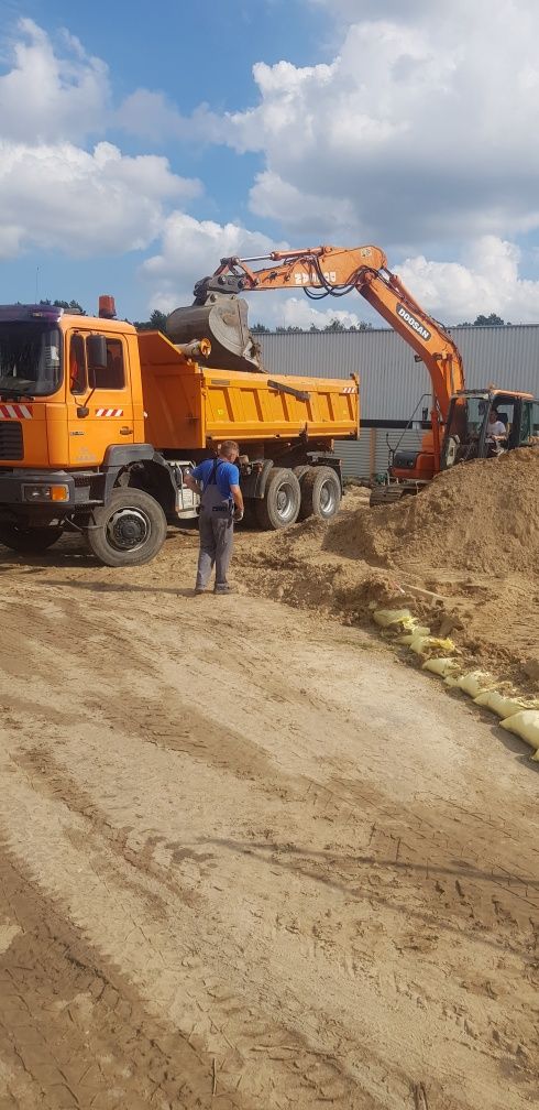 Roboty Ziemne Kompleksowo Transport Materiałów Sypkich