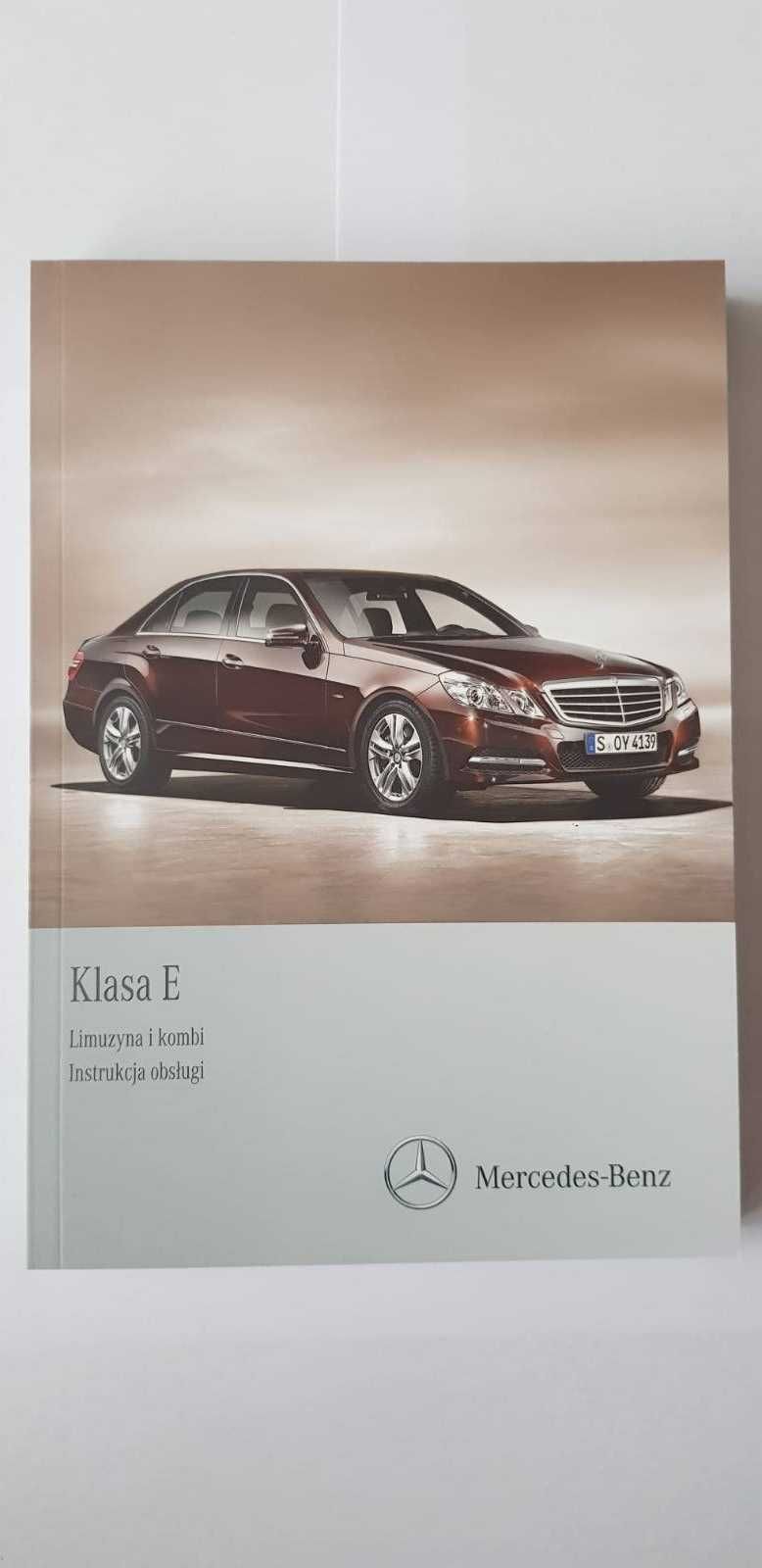 Nowa polska oryginalna instrukcja obsługi Mercedes-Benz E klasa W212