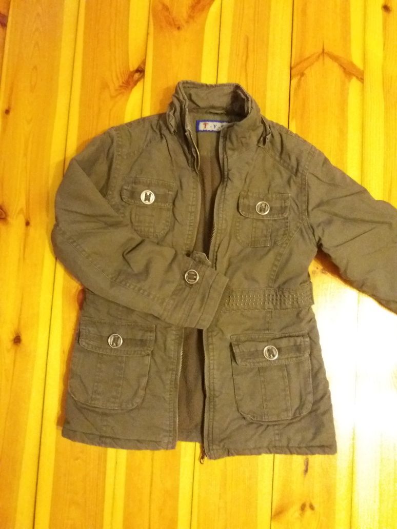 Kurtka typu parka rozmiar 140