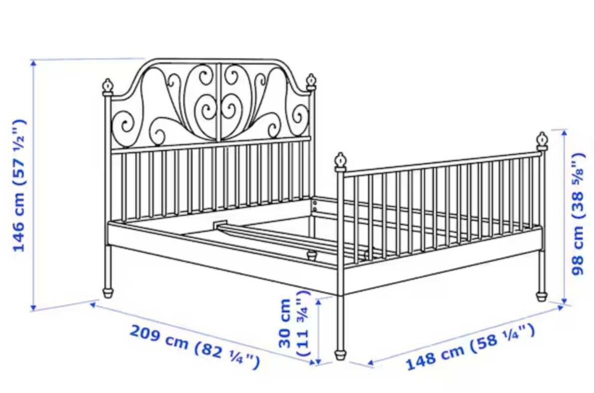 Estrutura de cama Ikea