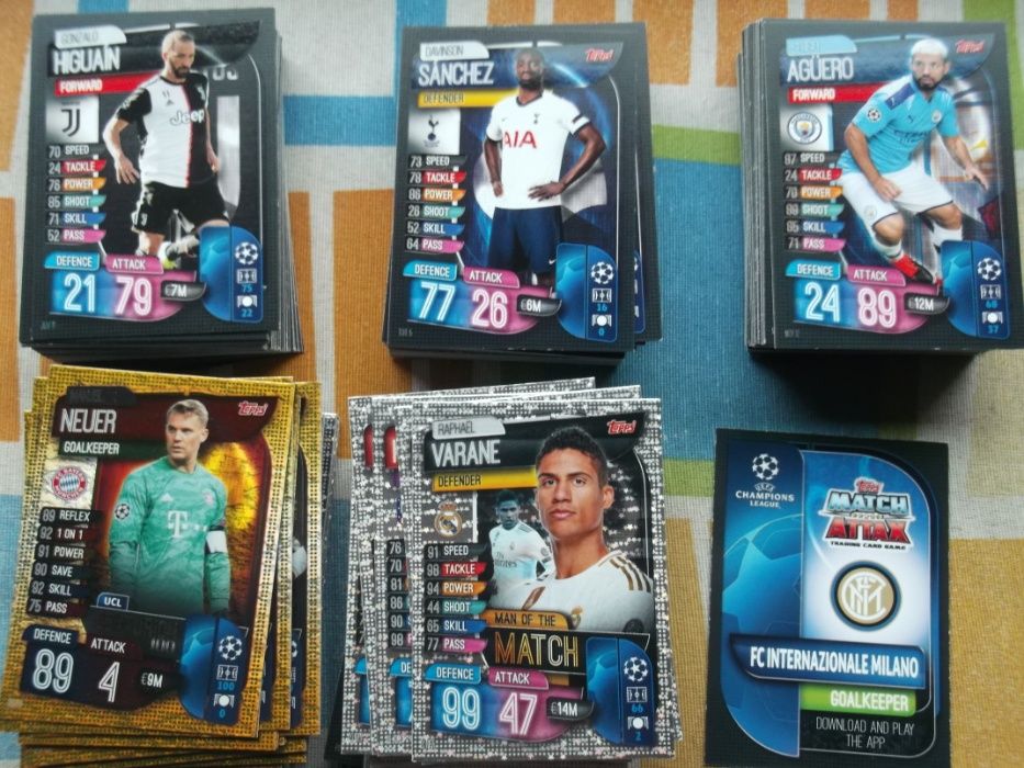 CARTAS Champion MATCH ATTAX Topps 2019.2019/20.101 SEASON 2019/20