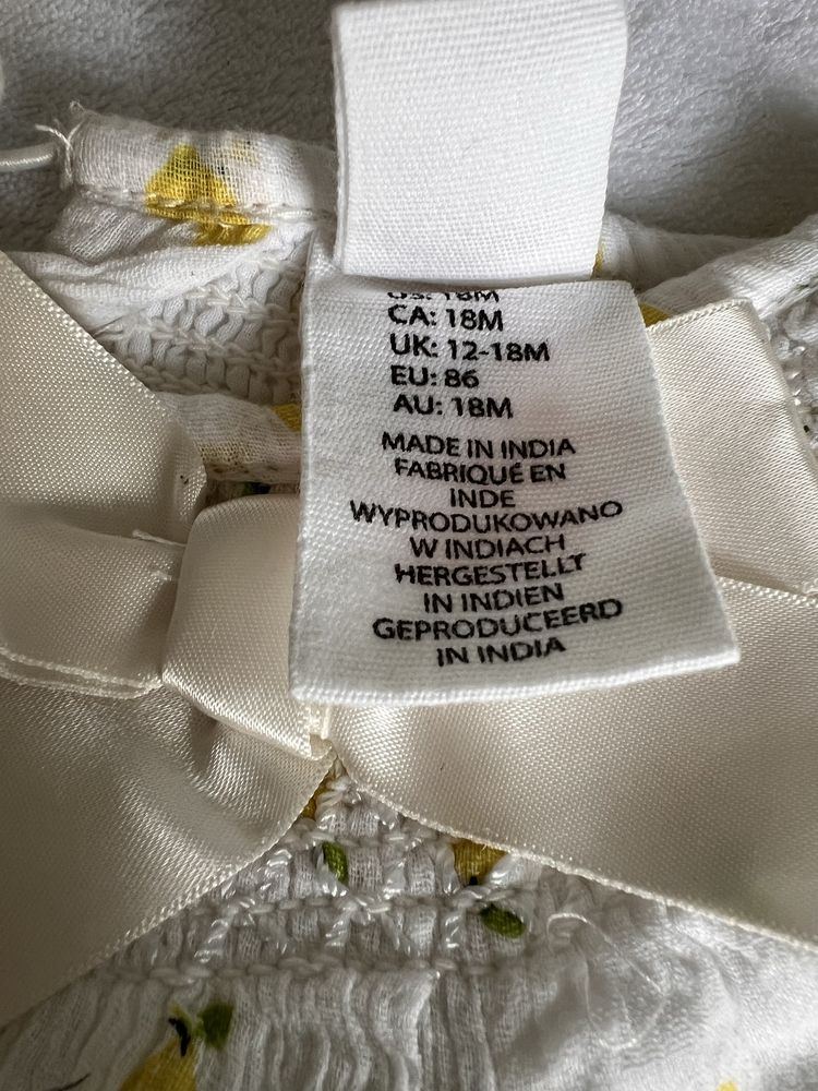 Kompket spodenki i bluzeczka rozm.86
