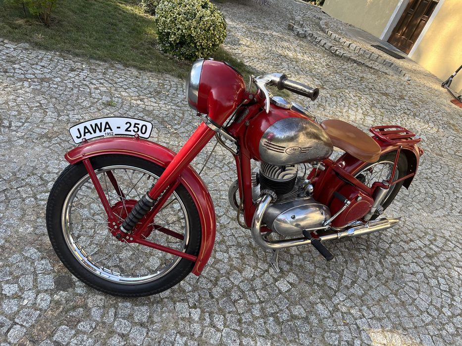 Jawa Perak 250 *1954r* ZAMIANA na samochod osobowy.
