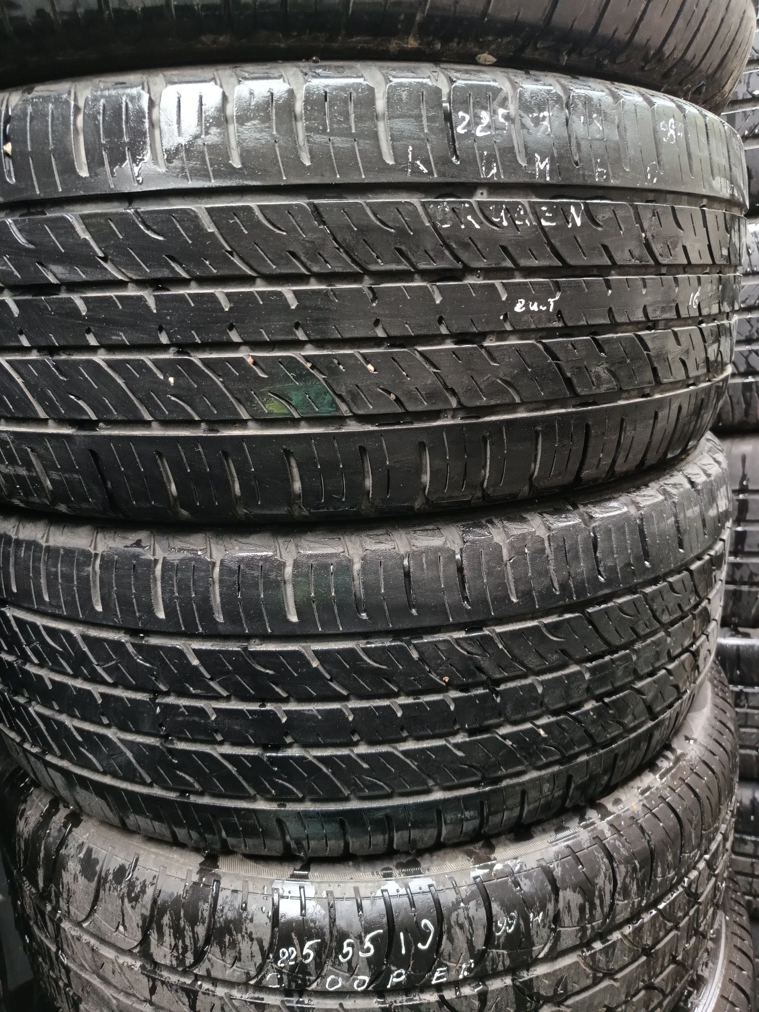 225/55/18 Kumho Crugen пара літньої гуми