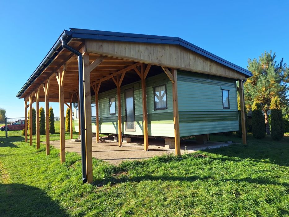 Zadaszenie zabudowa domku holenderskiego