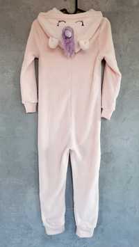 Kigurumi onesie pajac kombinezon jednorożec 134 140 HM przebranie