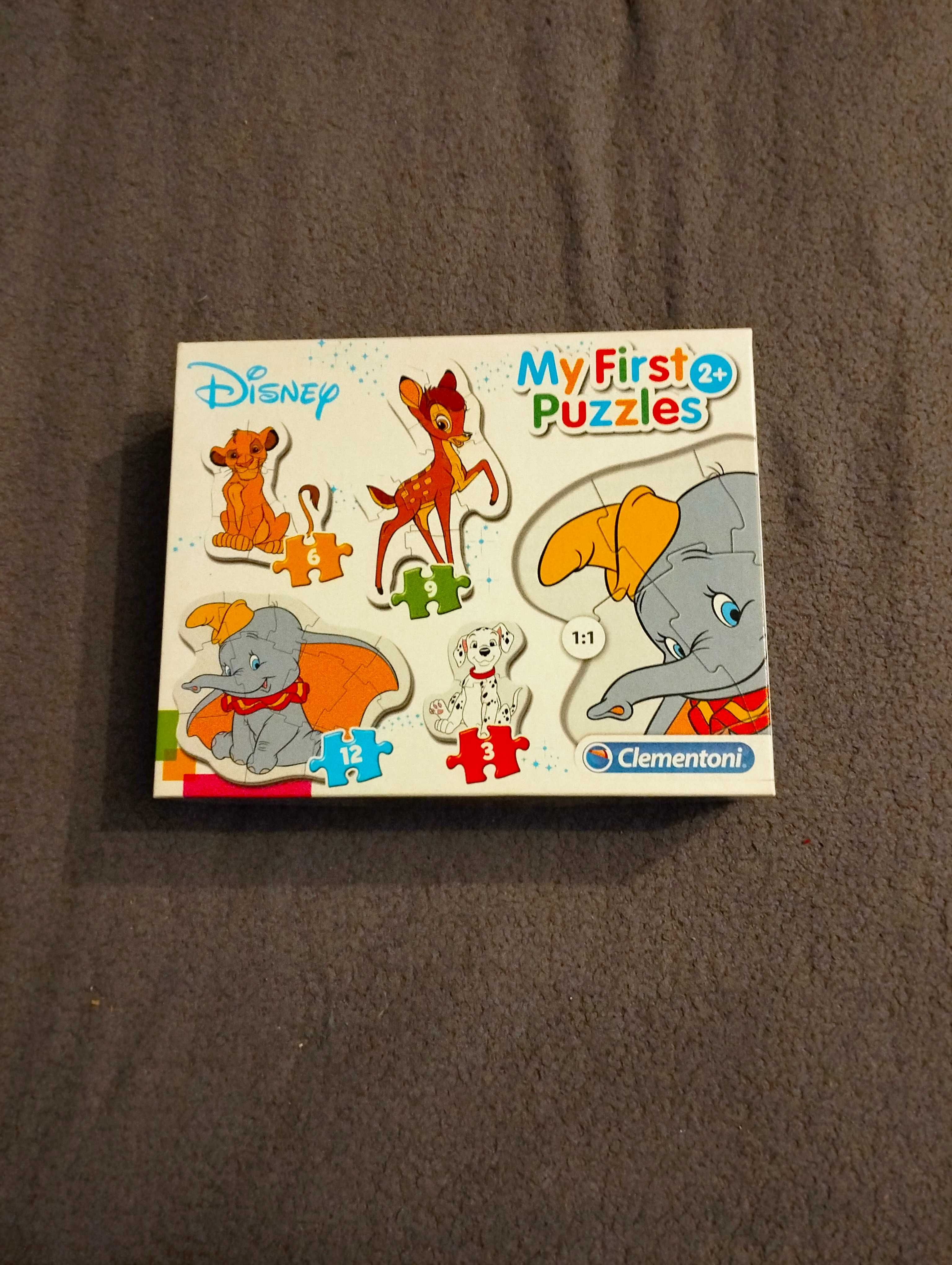 Clementoni Puzzle 30 elementów Disney, Król Lew i inni