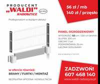 Panel Ogrodzeniowy ral H133 FI 4 +podmurówka 25cm "WALDI" PRODUCENT