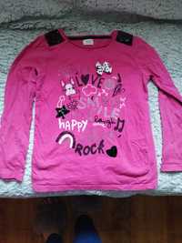 Różowa bluzka dziewczęca f&f 122