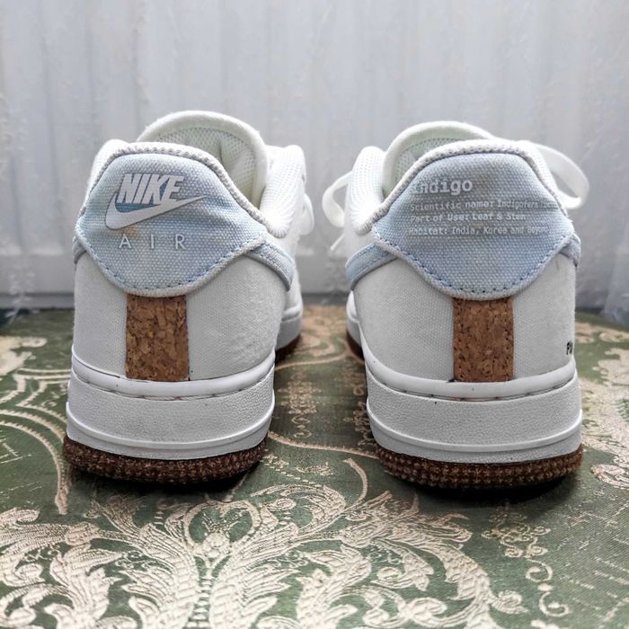 NIKE AIR FORCE 1 LOW WMNS  IКросівки Найк Аір Форс І Білі ІСині