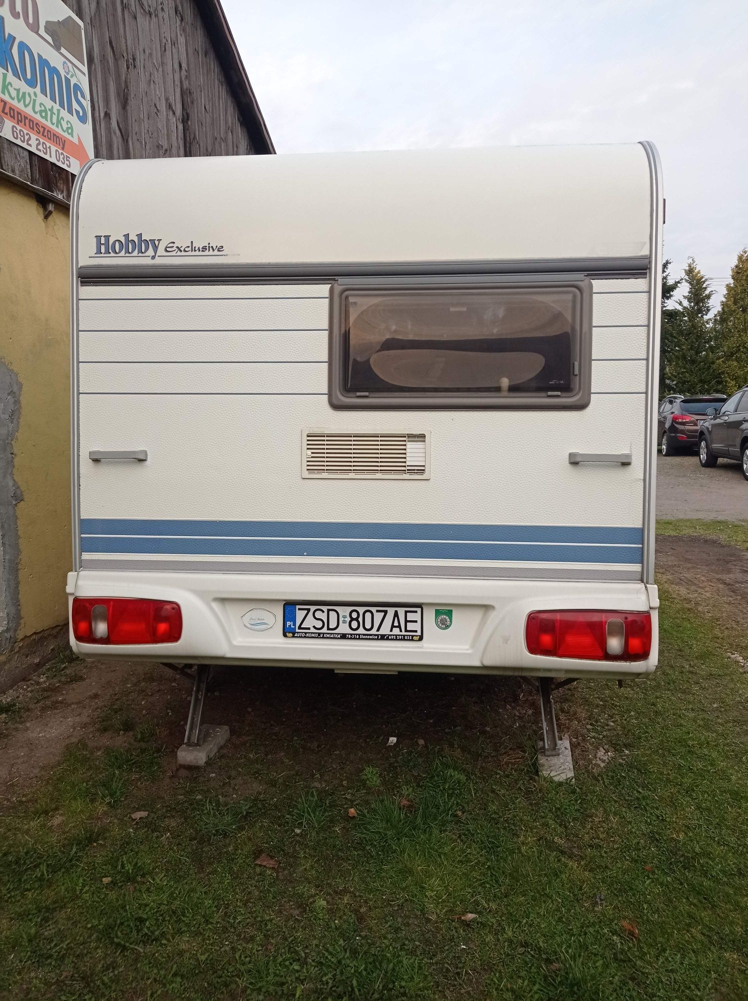 Przyczepa hobby exlusive