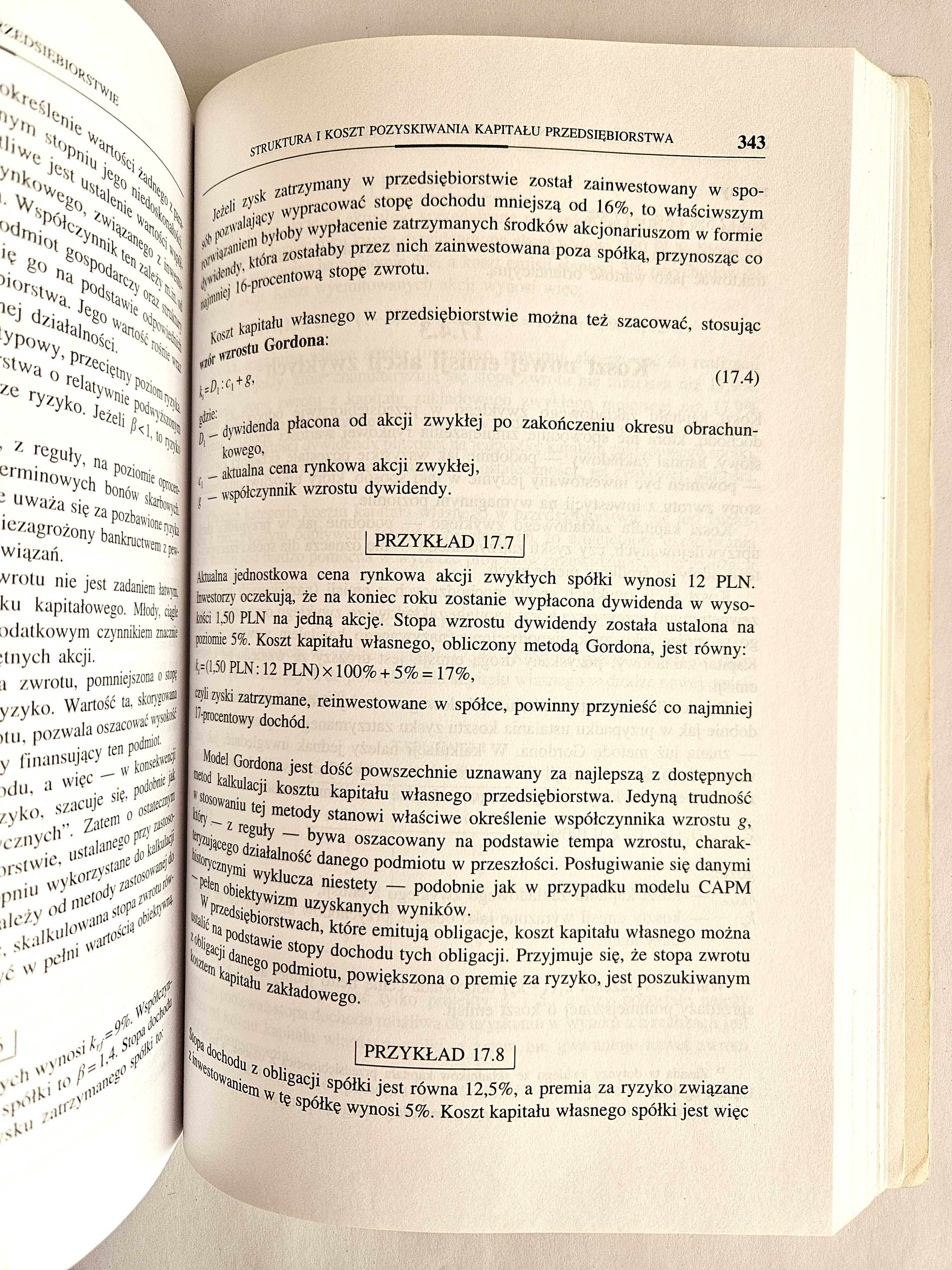 Finanse PRZEDSIĘBIORSTWA - Lech Szyszko