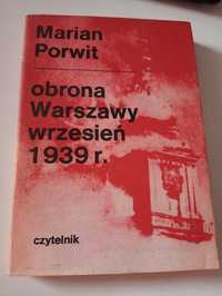 Obrona Warszawy wrzesień 1939 r. M.Porwit