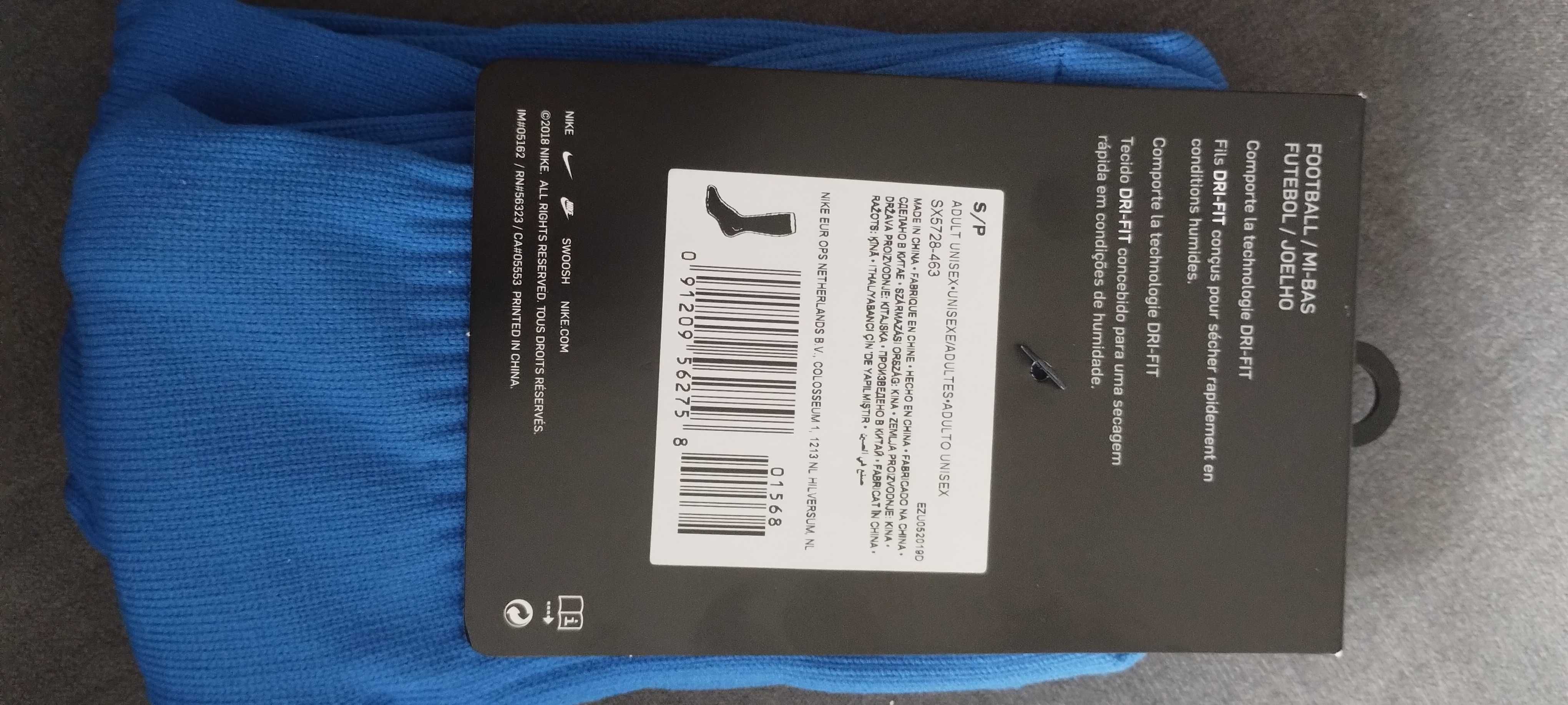 Getry piłkarskie Nike Classic Cush 34-38 niebieskie Nowe