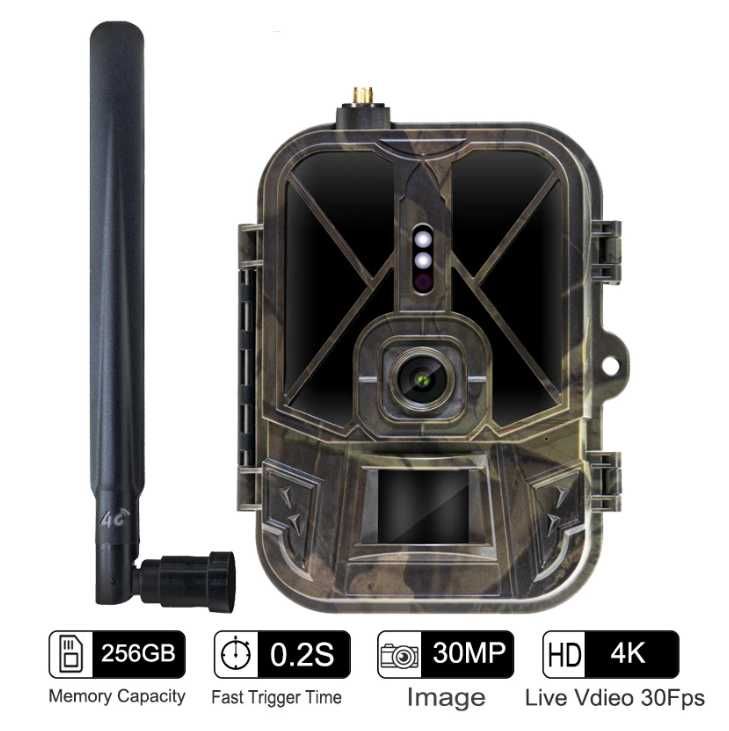 Fotopułapka Suntek HC940 Pro 4K 4G LTE Akumulator, podgląd na żywo 24h