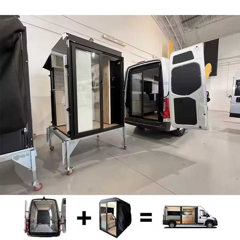 QuickCabin - Mobilna Zabudowa Kempingowa Do Busa Kamper Box - OKAZJA!