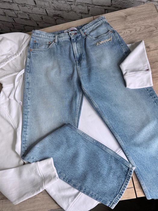 Tommy Hilfiger блакитні джинси мом