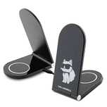 Ładowarka Karl Lagerfeld Choupette MagSafe indukcyjna 15w składana 2w1