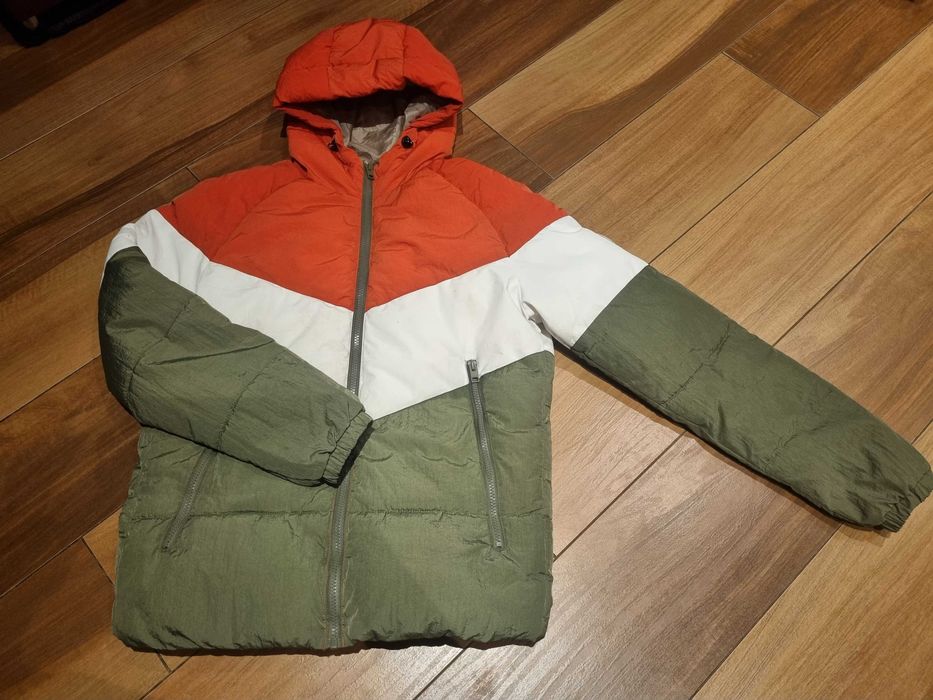Kurtka zimowa 158/164 S JACK & JONES puch syntetyczny nie zbija się