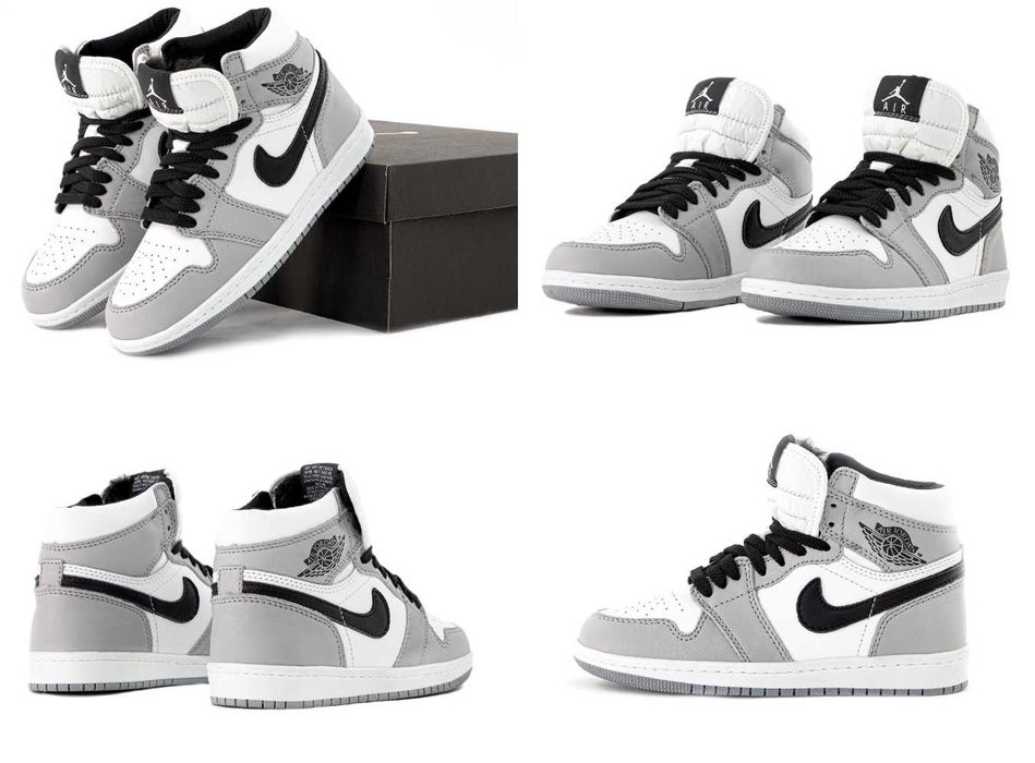 Кроссовки Nike Air Jordan 1 Mid Winter Grey 36-45 Мех! Новинка Сезона!