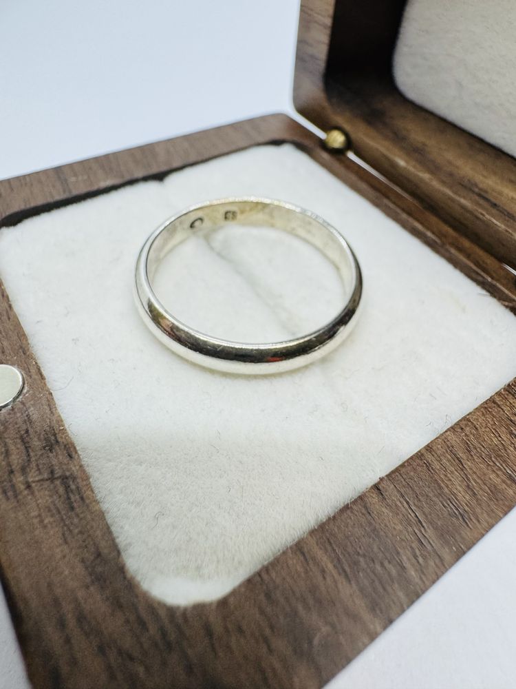 Obrączka srebrna WARMET - 2,73g - rozmiar 18 - stan idealny