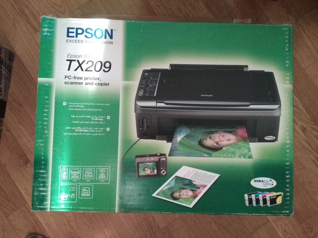 Продам Epson TX 209 принтер сканер