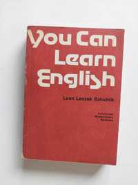 Książka "You can learn english"- Leon Leszek Szkutnik