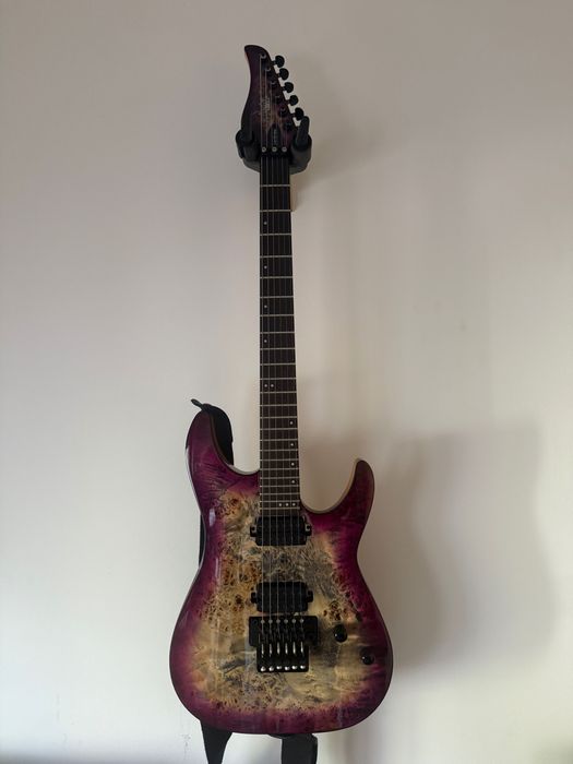 SCHECTER - C-6 Pro FR Aurora Burst