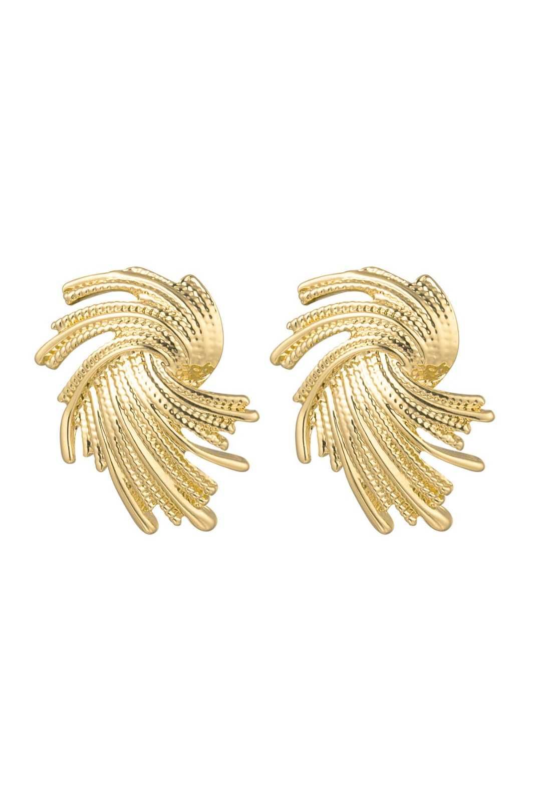 Brincos Charme Dourado com Estrelas – Um Toque de Brilho e Estilo
