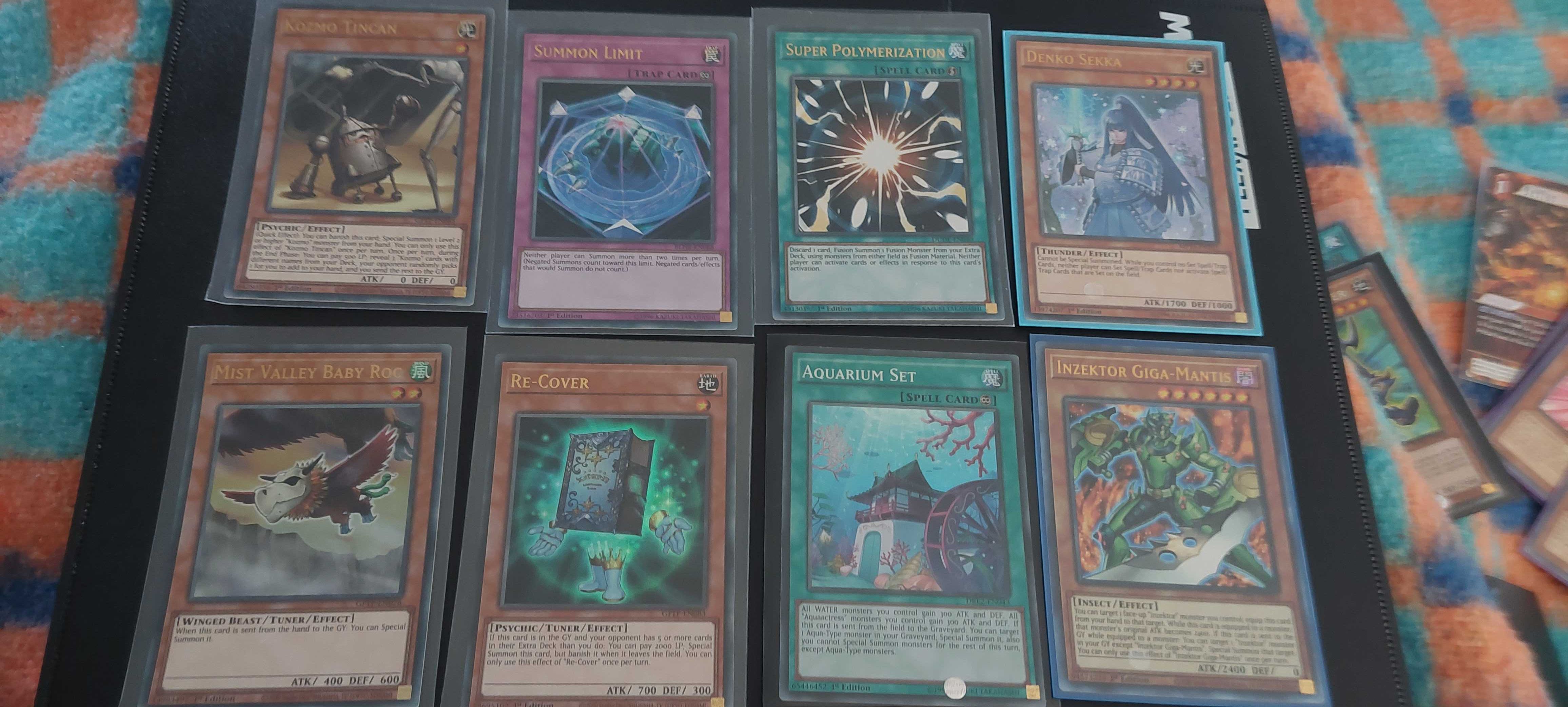 Vendo cartas yu gi oh
