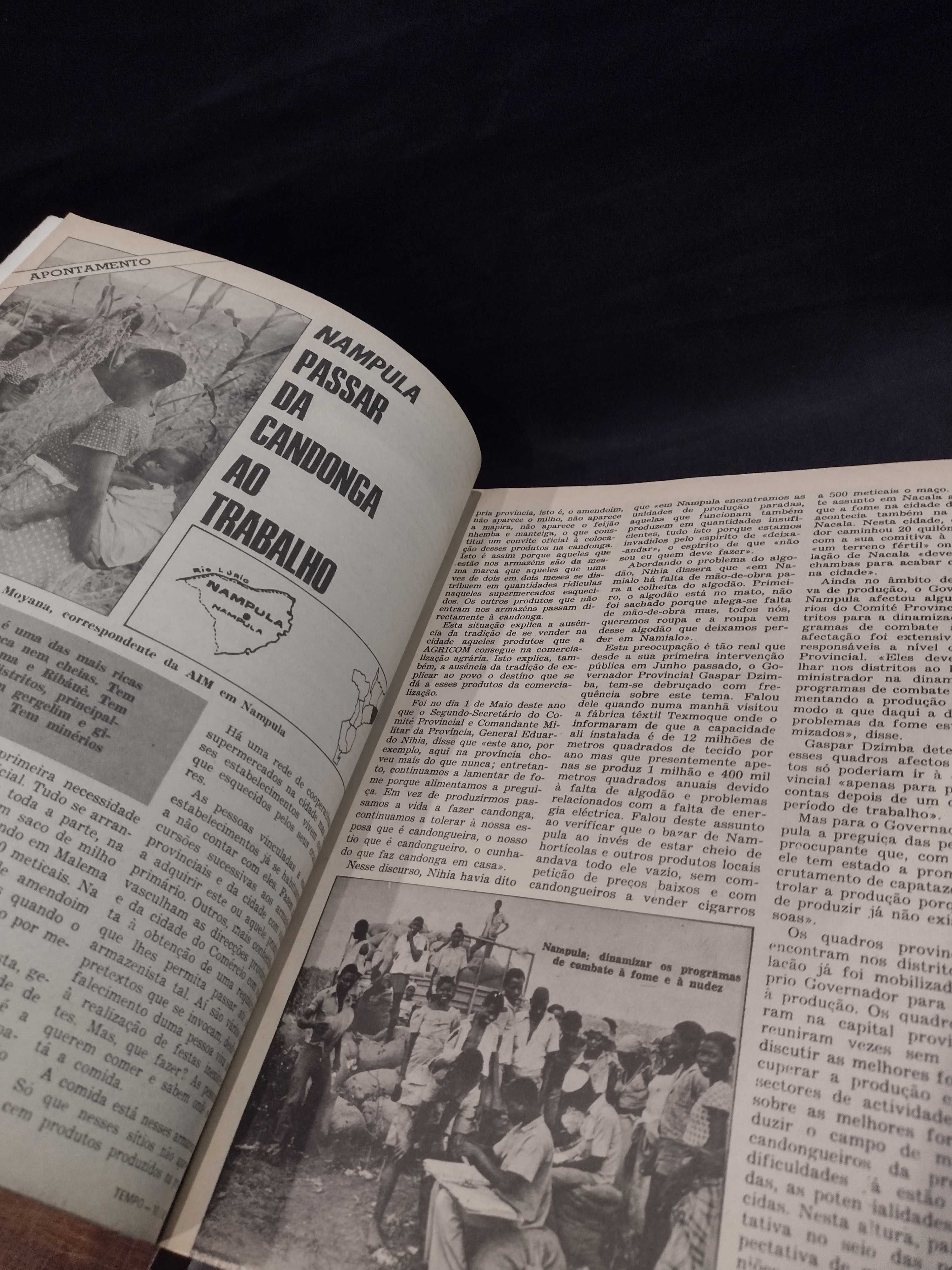 Revista Tempo OUA Unidade contra Apartheid