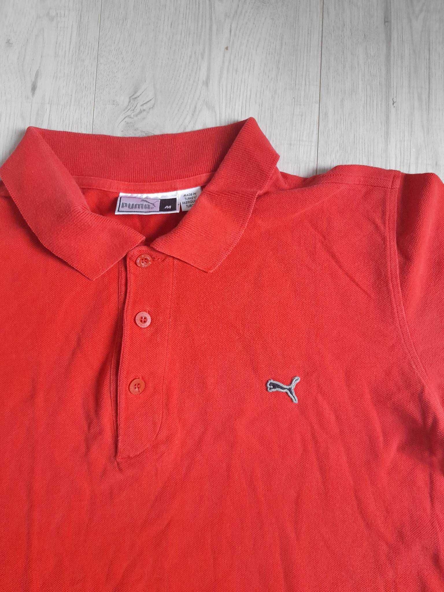 Czerwone polo Puma